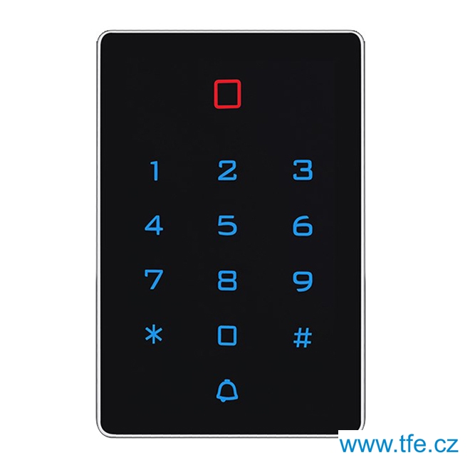 Přístupový systém KT12M s dotykovou klávesnicí a čtečkou RFID